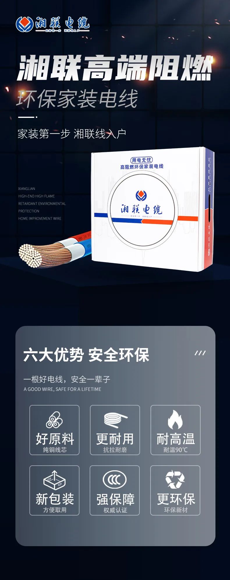 高端新品，雙層防護 品質(zhì)升級，安全加倍 #安全用電你我湘聯(lián)